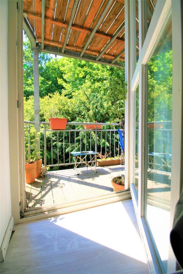 Zentrale Ferienwohnung „Treibholz“ im Sonnenblumenhaus Flensburg Exterior foto