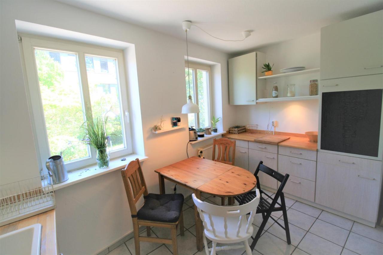 Zentrale Ferienwohnung „Treibholz“ im Sonnenblumenhaus Flensburg Exterior foto